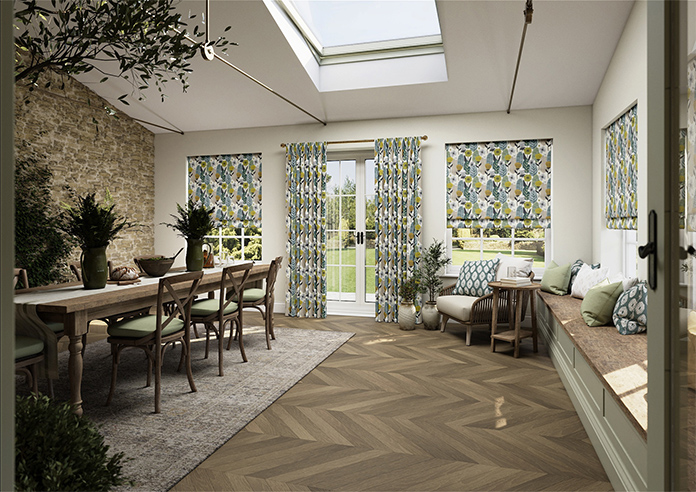 Blooma, Spruce - Roman Blind - Image 7